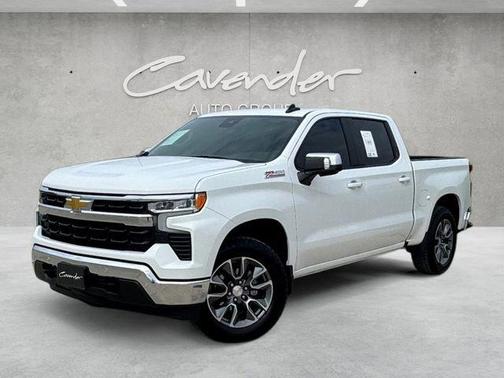 Summit White 2026 Chevrolet Silverado 1500 LT