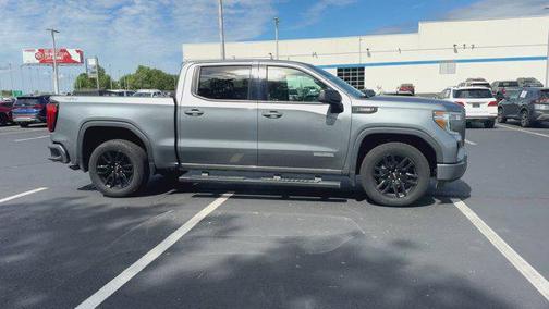 Satin Steel Metallic 2021 GMC Sierra 1500 Elevation