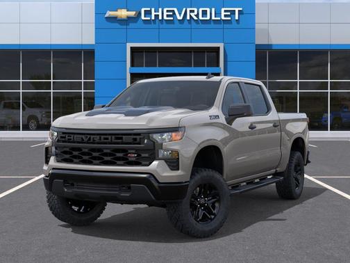 White Sands 2026 Chevrolet Silverado 1500 Custom Trail Boss
