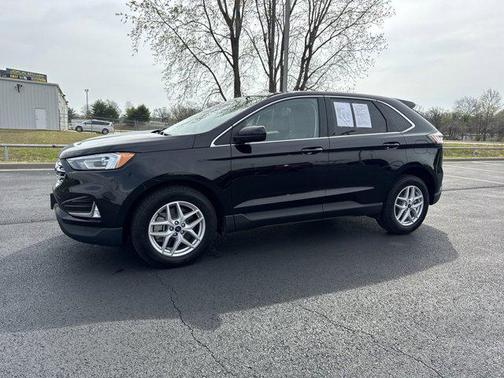 AGATE BLACK METALLIC 2021 Ford Edge SEL