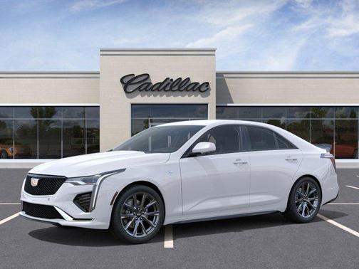 Summit White 2026 Cadillac CT4 Sport RWD
