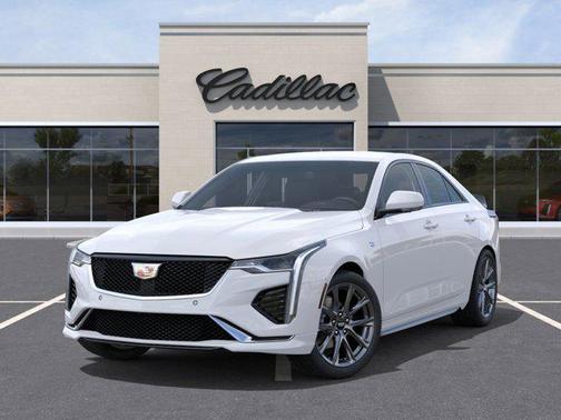 Summit White 2026 Cadillac CT4 Sport RWD