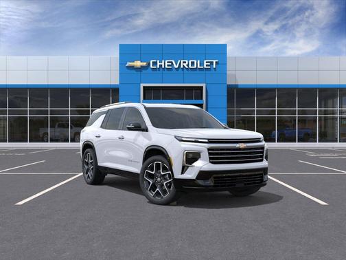 Polar White Tricoat 2026 Chevrolet Traverse High Country
