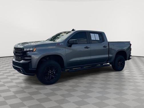 Satin Steel Metallic 2021 Chevrolet Silverado 1500 LT Trail Boss