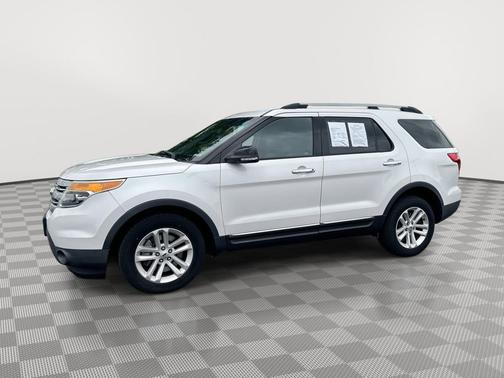 WHITE PLATINUM MET TRI-COAT 2015 Ford Explorer XLT