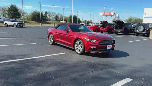 RUBY RED METALLIC TINTED CC 2016 Ford Mustang EcoBoost Premium