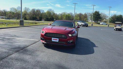 RUBY RED METALLIC TINTED CC 2016 Ford Mustang EcoBoost Premium