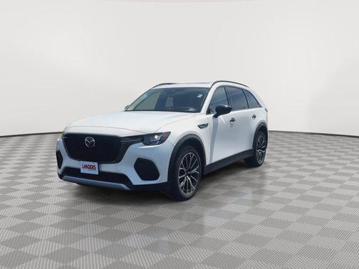 Rhodium White Premium 2025 Mazda CX-70 PHEV Premium Package