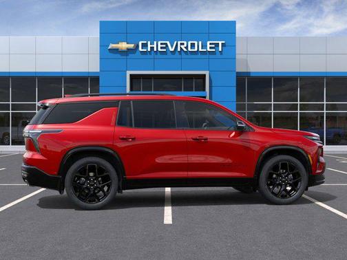 Radiant Red Tintcoat 2026 Chevrolet Traverse RS