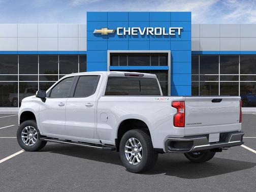 Summit White 2026 Chevrolet Silverado 1500 LT