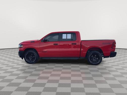 Flame Red Clearcoat 2025 RAM 1500 Warlock Crew Cab 4x4 5'7' Box