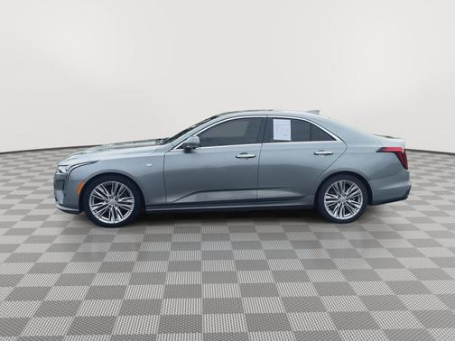 Argent Silver Metallic 2024 Cadillac CT4 Premium Luxury