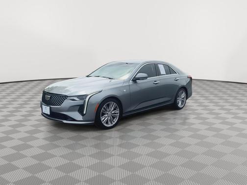 Argent Silver Metallic 2024 Cadillac CT4 Premium Luxury