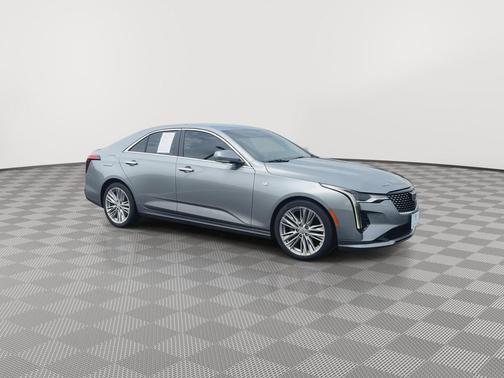 Argent Silver Metallic 2024 Cadillac CT4 Premium Luxury