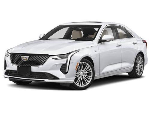 Argent Silver Metallic 2024 Cadillac CT4 Premium Luxury
