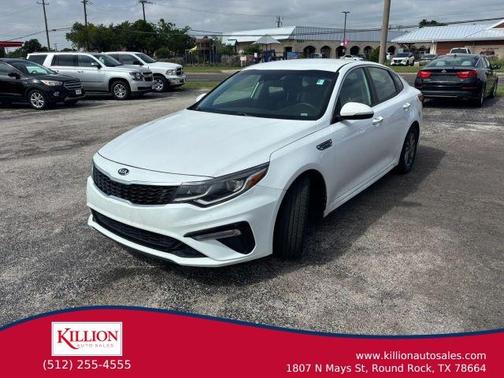 White 2020 Kia Optima LX