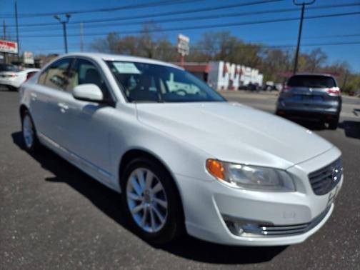 White 2016 Volvo S80 T5 Drive-E