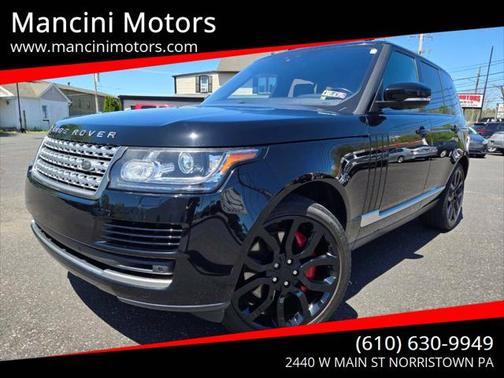 2017 Land Rover Range Rover 3.0L Supercharged HSE