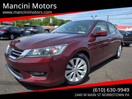 Burgundy 2015 Honda Accord EX