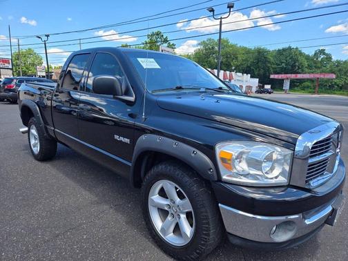 Black 2008 Dodge Ram 1500 SLT Quad Cab