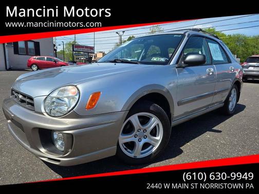 Silver 2002 Subaru Impreza Outback Sport Wagon