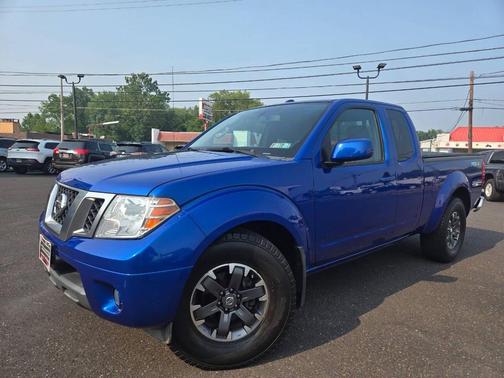 Blue 2014 Nissan Frontier PRO-4X