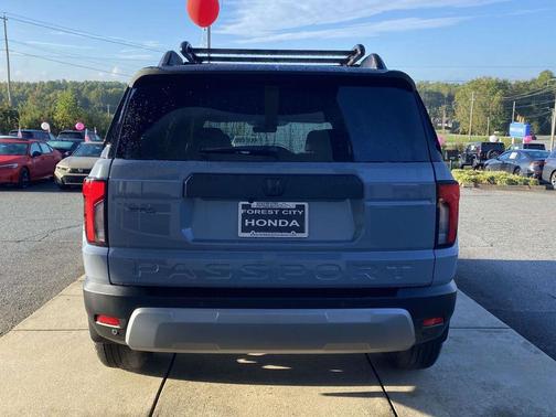 Sonic Gray Pearl 2026 Honda Passport AWD RTL Blackout