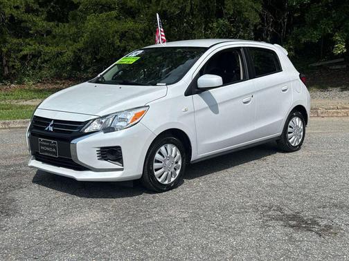 White Diamond 2024 Mitsubishi Mirage ES