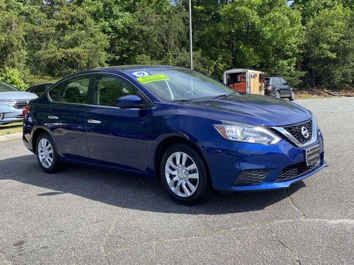 Deep Blue Pearl 2019 Nissan Sentra S