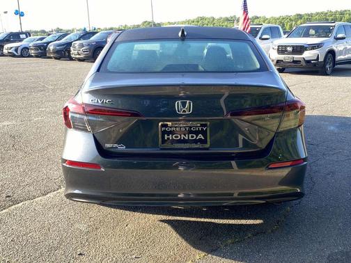 Gray 2026 Honda Civic LX