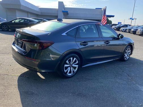 Gray 2026 Honda Civic LX
