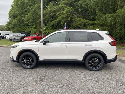 Platinum White Pearl 2026 Honda CR-V Hybrid Sport-L AWD