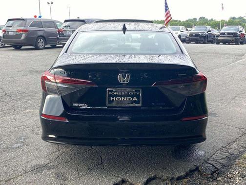 Crystal Black Pearl 2026 Honda Civic Hybrid Sport Touring