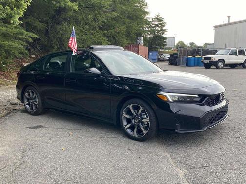 Crystal Black Pearl 2026 Honda Civic Hybrid Sport Touring