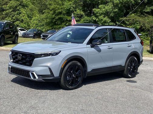 Gray 2026 Honda CR-V Hybrid Sport Touring AWD