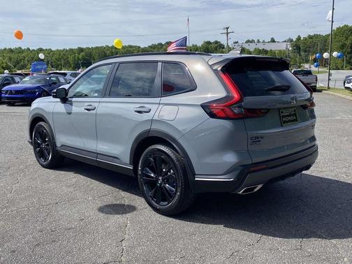 Gray 2026 Honda CR-V Hybrid Sport Touring AWD