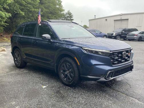 Canyon River Blue Metallic 2026 Honda CR-V Hybrid TrailSport AWD