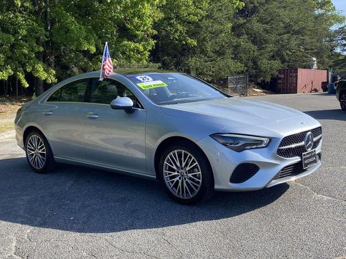 Cirrus Silver Metallic 2025 Mercedes-Benz CLA 250 Base