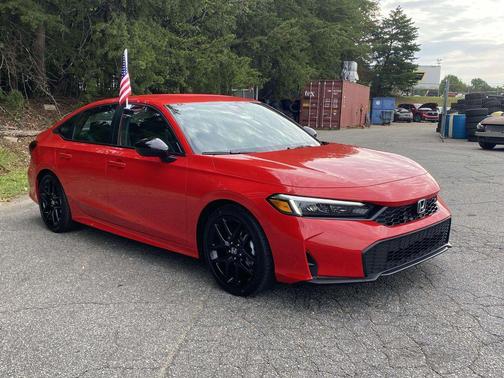 Rallye Red 2026 Honda Civic Sport