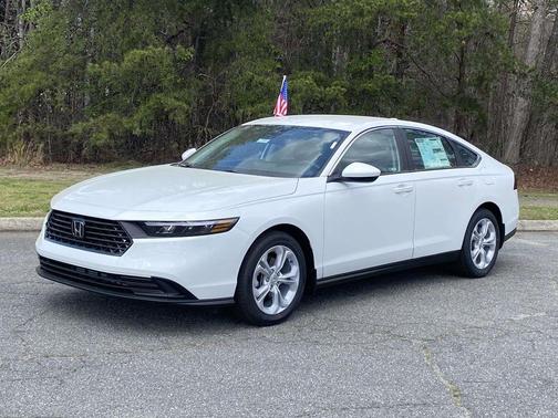 Platinum White Pearl 2026 Honda Accord LX 1.5T