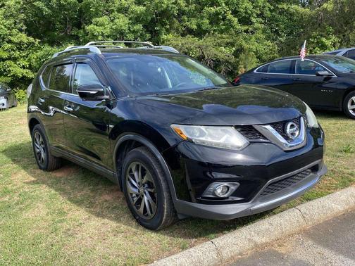 Super Black 2015 Nissan Rogue SL