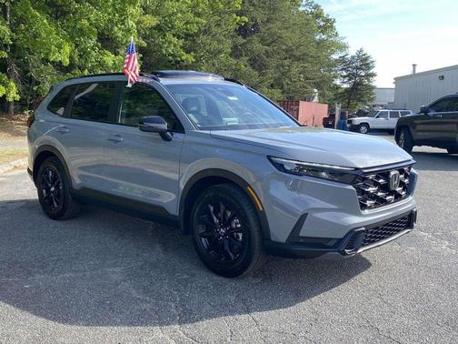 Gray 2026 Honda CR-V Hybrid Sport-L AWD