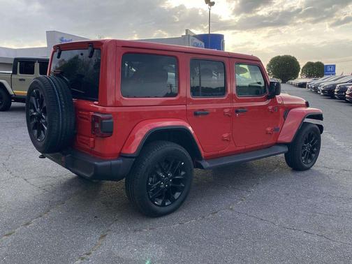 Firecracker Red Clearcoat 2025 Jeep Wrangler 4xe Sahara