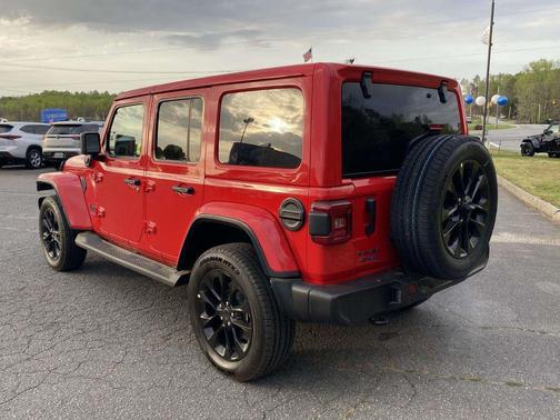 Firecracker Red Clearcoat 2025 Jeep Wrangler 4xe Sahara
