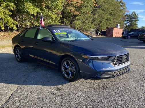 Canyon River Blue Metallic 2024 Honda Accord Hybrid EX-L