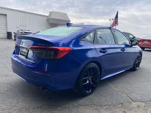 Aegean Blue Metallic 2024 Honda Civic Sport