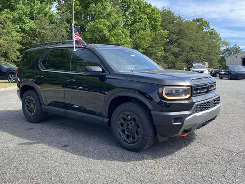 Crystal Black Pearl 2026 Honda Passport AWD TrailSport Elite Blackout