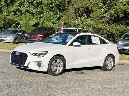 White 2024 Audi A3 Premium