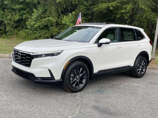 Platinum White Pearl 2026 Honda CR-V EX-L AWD