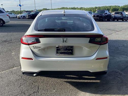 Platinum White Pearl 2025 Honda Civic Sport